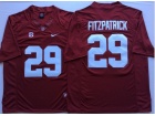 Alabama Crimson Tide #29 Minkah Fitzpatrick Red Jersey