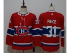 Adidas Womens Montreal Canadiens #31 Carey Price Red Hockey Jersey