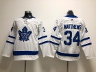 Adidas Youth Toronto Maple Leafs #34 Auston Matthews White Jersey