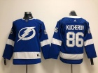 Youth Adidas Tampa Bay Lightning #86 Nikita Kucherov Blue Hockey Jersey