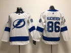 Youth Adidas Tampa Bay Lightning #86 Nikita Kucherov White Hockey Jersey