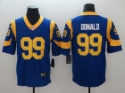 Los Angeles Rams #99 Aaron Donald Light Blue Men's Vapor Untouchable Limited Jersey