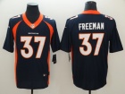 Denver Broncos #37 Royce Freeman Blue Vapor Untouchable Limited Jersey