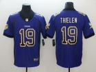 Minnesota Vikings #19 Adam Thielen Purple Drift Vapor Untouchable Limited Jersey