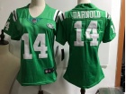 Woman New York Jets #14 Sam Darnold All Green Vapor Untouchable Limited Jersey