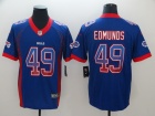 Buffalo Bills #49 Tremaine Edmunds Blue Drift Vapor Untouchable Limited Jersey