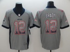 New England Patriots #12 Tom Brady Gray Vapor Untouchable Limited Jersey