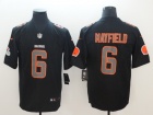 Cleveland Browns #6 Baker Mayfield Black Impact Vapor Untouchable Limited Jersey