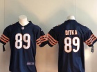 Chicago Bears #89 Mike Ditka Blue Vapor Untouchable Limited Jersey