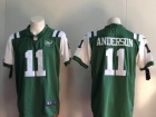 New York Jets #11 Robby Anderson Green Vapor Untouchable Limited Jersey