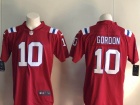 New England Patriots #10 Josh Gordon Red Vapor Untouchable Limited Jersey