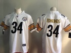 Pittsburgh Steelers #34 Terrell Edmunds White Vapor Untouchable Limited Jersey