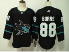 Adidas San Jose Sharks #88 Brent Burns Black Hockey Jersey