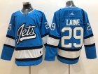 Adidas Winnipeg Jets #29 Patrik Laine Blue New Style Hockey Jersey