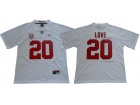 Stanford Cardinal #20 Bryce Love White College Football Jerseys