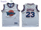 Youth Space Jam Tune Squad #23 Michael Jordan White Basketball Jersey