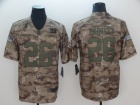 New York Giants #26 Saquon Barkley Camo Salute to Service Limited Jersey