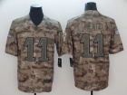 Philadelphia Eagles #11 Carson Wentz Camo Salute to Service Limited Jersey