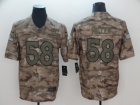 Denver Broncos #58 Von Miller Camo Salute to Service Limited Jersey