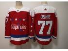 Adidas Washington Capitals #77 T.J. Oshie Red 3rd Hockey Jersey