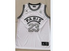 Jordan X Paris Saint-Germain #23 Michael Jordan White Basketball Jersey