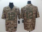 Green Bay Packers #12 Aaron Rodgers Camo Salute to Service Limited Jersey