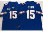 Florida Gators #15 Tim Tebow Blue Jersey