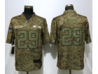 Kansas City Chiefs #29 Eric Berry Camo Salute to Service Vapor Limited Jersey