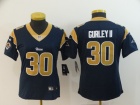 Woman St.Louis Rams #30 Todd Gurley Dark Blue Men's Vapor Untouchable Limited Jersey