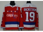 Adidas Washington Capitals #19 Nicklas Backstrom Red 3rd Hockey Jersey