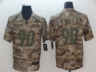 Pittsburgh Steelers #90 T.J. Watt Camo Salute to Service Limited Jersey