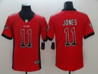 Atlanta Falcons #11 Julio Jones Red Drift Fashion Vapor Untouchable Limited Jersey