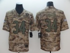 Chicago Bears #34 Walter Payton Camo Salute to Service Vapor Limited Jersey