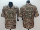 New York Jets #33 Jamal Adams Camo Salute to Service Vapor Limited Jersey