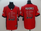 Kansas City Chiefs #15 Patrick Mahomes Red Drift Vapor Untouchable Limited Jersey