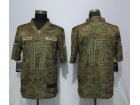 Los Angeles Chargers #17 Philip Rivers Camo Salute to Service Limited Jersey