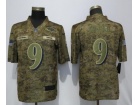 Baltimore Ravens #9 Justin Tucker Camo Salute to Service Limited Jersey