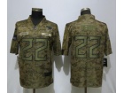 Tennessee Titans #22 Derrick Henry Camo Salute to Service Vapor Limited Jersey