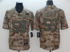 Carolina Panthers #59 Luke Kuechly Camo Salute to Service Limited Jersey