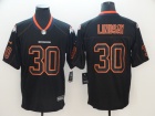 Denver Broncos #30 Phillip Lindsay Black Lights Out Vapor Untouchable Limited Jersey