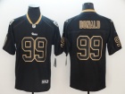 Los Angeles Rams #99 Aaron Donald Black Lights Out Vapor Untouchable Limited Jersey