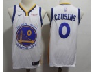 Nike Golden State Warriors #0 DeMarcus Cousins White Swingman Jersey