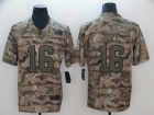 St.Louis Rams #16 Jared Goff Camo Salute to Service Vapor Limited Jersey