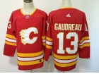 Adidas Calgary Flames #13 Johnny Gaudreau Red New Style Hockey Jersey