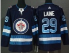 Adidas Winnipeg Jets #29 Patrik Laine Blue Drift Fashion Hockey Jersey