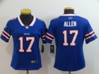 Woman Buffalo Bills #17 Josh Allen Blue Men's Vapor Untouchable Limited Jersey