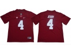 Alabama Crimson Tide #4 Jerry Jeudy Red Limited Jersey