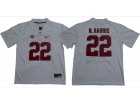 Alabama Crimson Tide #22 Najee Harris White Limited Jersey