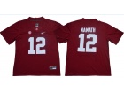 Alabama Crimson #12 Joe Namath Red Limited Jersey