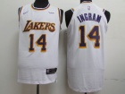 Nike Los Angeles Lakers #14 Brandon Ingram White New Style Player Jersey